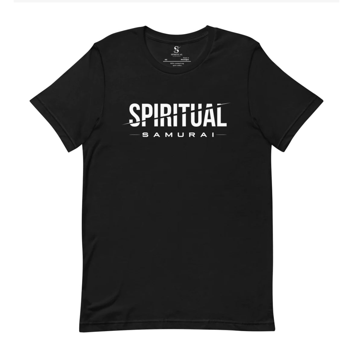 Classic Spiritual Samurai Black Tee