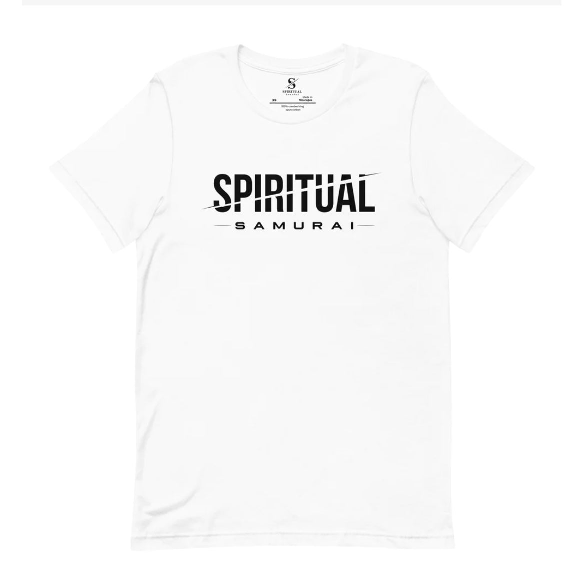 Classic Spiritual Samurai White Tee