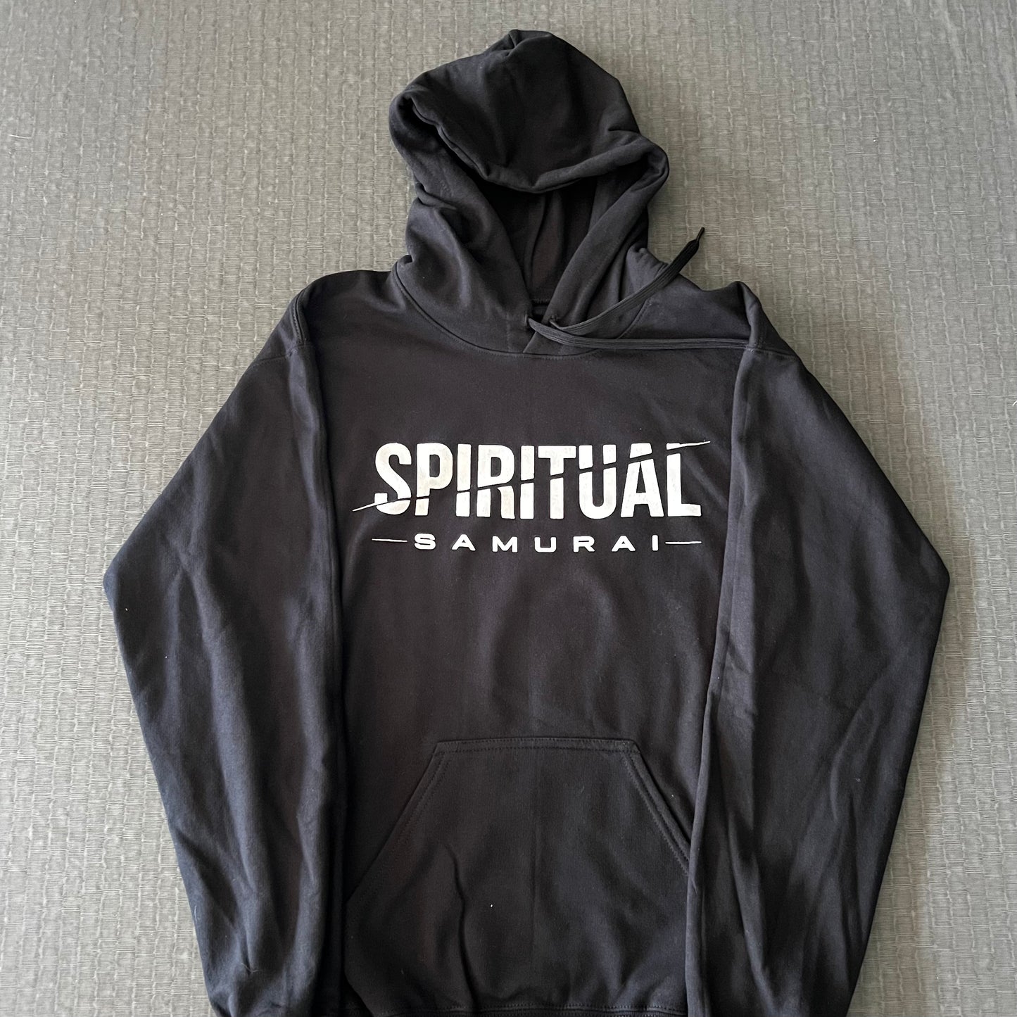 Classic Spiritual Samurai Black Hoodie