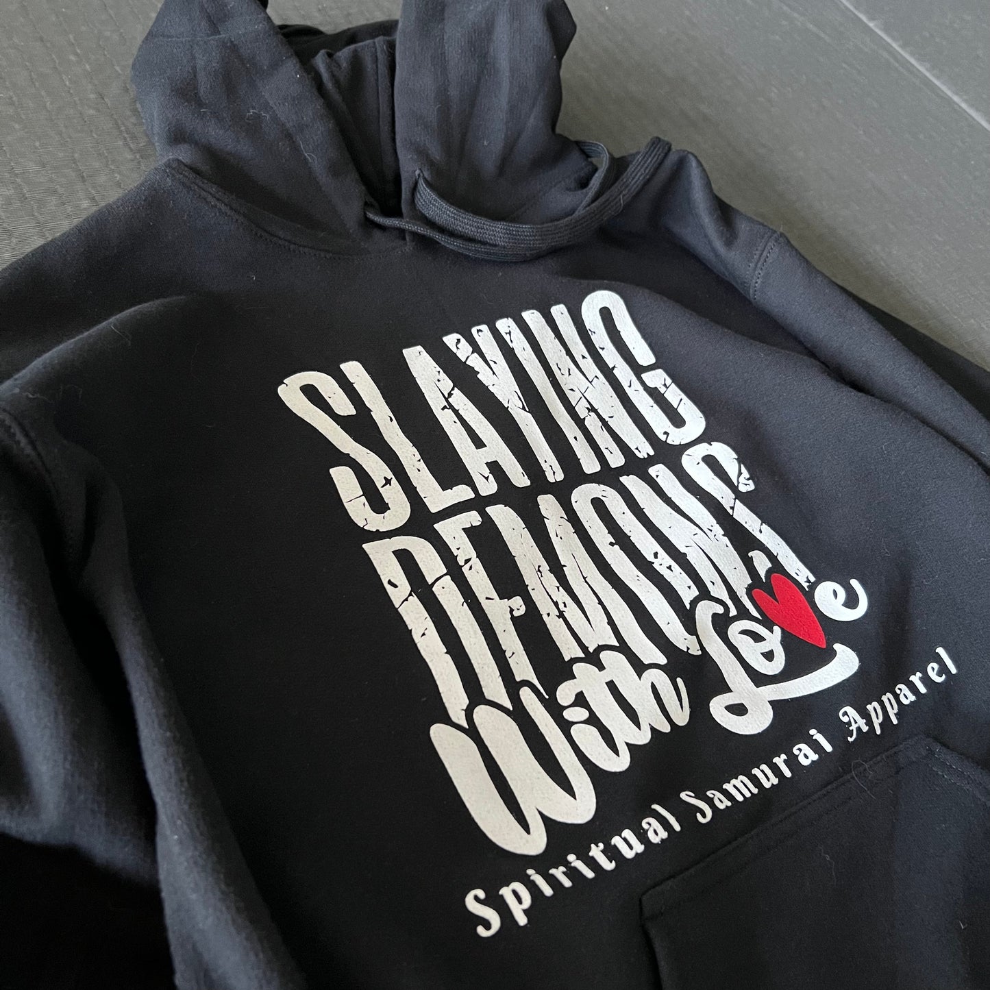 Slaying Demons Hoodie (Front Print)